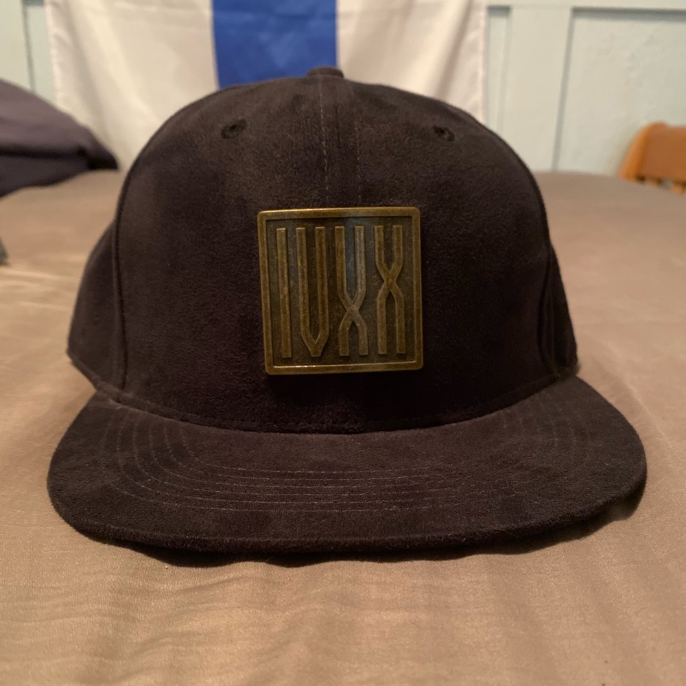New Oak And Marble Limited Private Label Black IVXX Snap Back Hat